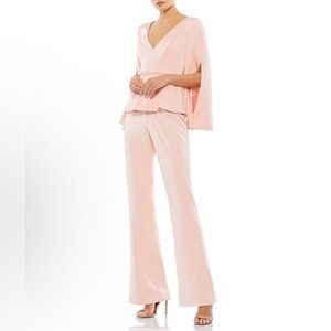 Mac Duggal Blush Pink Women's Pantsuit #11232 Size 10 NWOT
